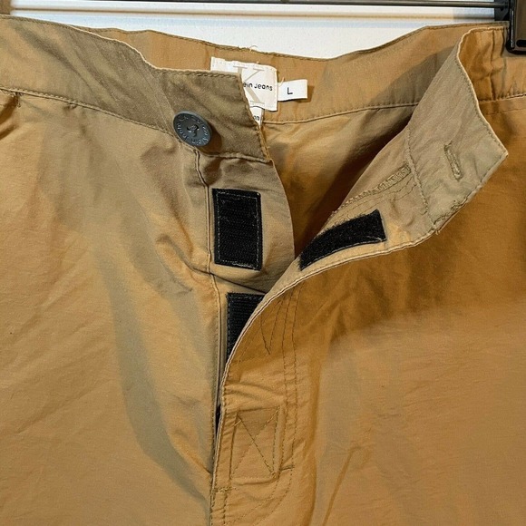 Calvin Klein Jeans Bermuda Shorts Men Large Brown - Picture 5 of 8